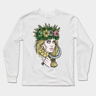 Field female demon Long Sleeve T-Shirt